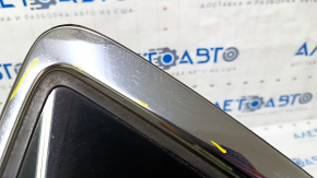 Window blind glass rear left Nissan Sentra 13-19 scratches on chrome
