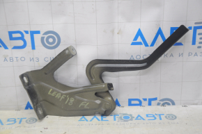 Hood hinge left Nissan Leaf 18-