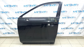Door bare front left Toyota Venza 21- black 219, dented