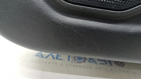 Door trim card rear right Ford Explorer 20 - beige under the curtain, scratches, crack in the trim, broken fastening
