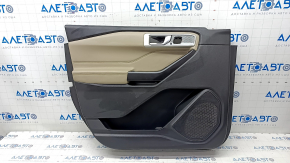 Door trim card front left Ford Explorer 20 - beige, scratches