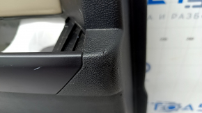 Door trim card rear left Ford Explorer 20 - beige under curtain, scratches
