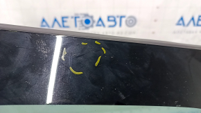 Window blind glass rear right Fiat 500L 14 - scratches on glass, seal peeled off