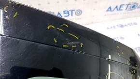 Window blind glass rear right Fiat 500L 14 - scratches on glass, seal peeled off