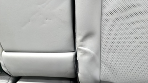 Rear row of seats 2nd row Toyota Venza 21 - leather, gray, pressed, for cleaning