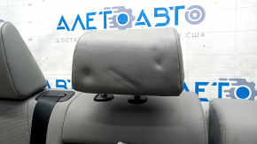 Rear row of seats 2nd row Toyota Venza 21 - leather, gray, pressed, for cleaning