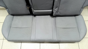 Rear row of seats 2nd row Toyota Venza 21 - leather, gray, pressed, for cleaning