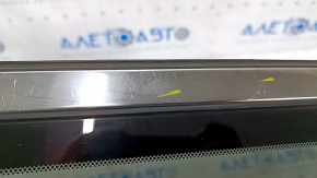 Window blind glass rear left Nissan Murano z52 15- chrome scratches on chrome, scratches on glass