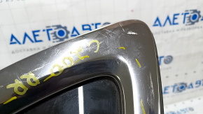 Window blind glass rear right Chrysler 200 15-17 chrome scratches on chrome, scratches on glass