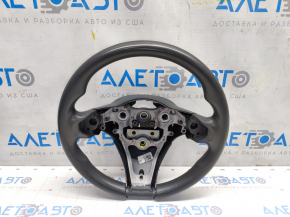 Naked steering wheel Kia Optima 11-15 rubber black, worn, cracked