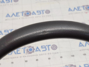 Naked steering wheel Kia Optima 11-15 rubber black, worn, cracked