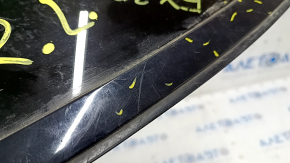 Window blind glass rear left Infiniti FX35 FX45 03-08 scratches on molding, scratches on glass