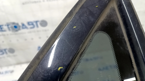 Window blind glass rear left Infiniti FX35 FX45 03-08 scratches on molding, scratches on glass