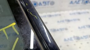 Window blind glass rear left Infiniti FX35 FX45 03-08 scratches on molding, scratches on glass