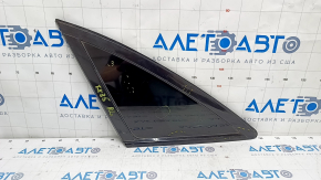 Window blind glass rear left Infiniti FX35 FX45 03-08 scratches on molding, scratches on glass, crack on molding