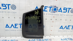 Window blind glass rear right Jeep Compass 17 - black tint, scratches on glass