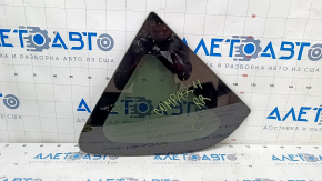 Window blind glass rear right Jeep Compass 11-16 black tint scratches on glass