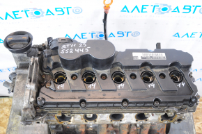 Engine VW Jetta 11-18 USA 2.5 CBUA 112k compression 9-12-12-13-13 rusty, damaged plastic, with spare parts