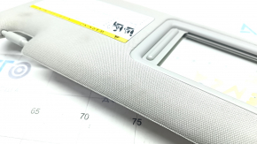 Left visor Toyota Venza 21 - gray, without hook, for cleaning