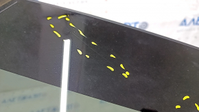 Window blind glass rear left Dodge Journey 11- tinting scratches on glass