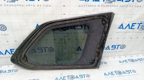 Window blind glass rear left Mitsubishi Outlander 14-21 black scratches on glass