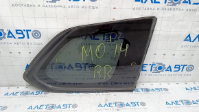 Window blind glass rear right Mitsubishi Outlander 14-21 black scratches on glass