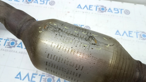 Toyota Venza 21 exhaust pipe with catalytic converter - dented
