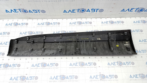 Door trim lower front right Ford Explorer 20- with chrome molding, scratches, broken fastening