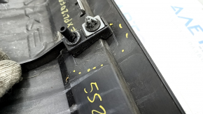 Door trim lower front right Ford Explorer 20- with chrome molding, scratches, broken fastening