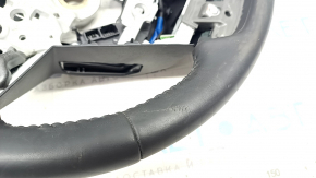 Naked steering wheel Toyota Venza 21 - leather, black, heated, scratches