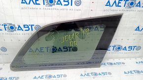 Window blind glass rear right Dodge Journey 11- tinting scratches on glass