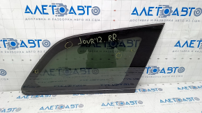 Window blind glass rear right Dodge Journey 11- tinting scratches on glass