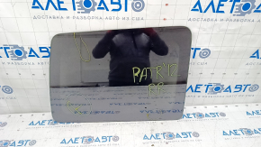 Window blind glass rear right Jeep Patriot 11-17 scratches on glass