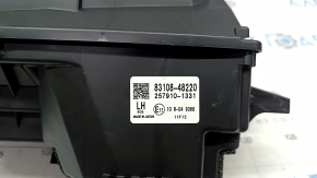Projection on the windshield Toyota Venza 21-