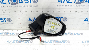 Side mirror right Toyota Venza 23- 12+4 pins, BSM, camera, turn signal, heating, backlight, black