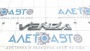 Emblem inscription "VENZA" trunk door Toyota Venza 21-