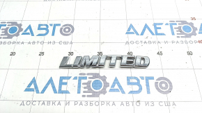 Emblem inscription "LIMITED" trunk door Toyota Venza 21-