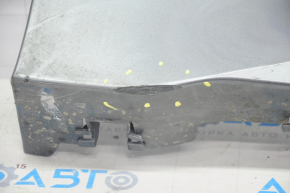 Right threshold Nissan Leaf 18- graphite KAD broken fasteners scratch