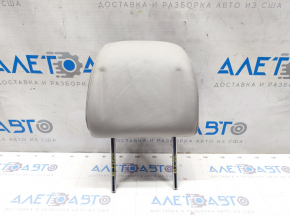 Front left headrest ES350 07-12 grey leather, needs cleaning, dented leather