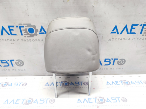 Front left headrest ES350 07-12 grey leather, needs cleaning, dented leather
