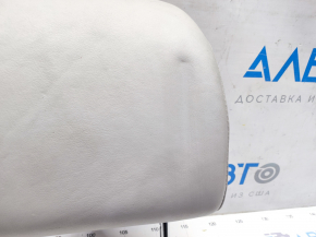 Front left headrest ES350 07-12 grey leather, needs cleaning, dented leather
