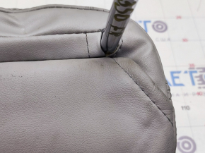 Front right headrest ES350 07-12 grey leather, needs cleaning, dented leather