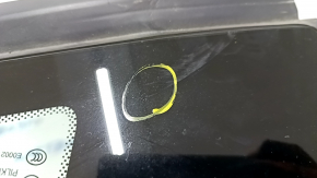 Window blind glass rear left Chevrolet Camaro 16- coupe scratches on glass, molding peeling off