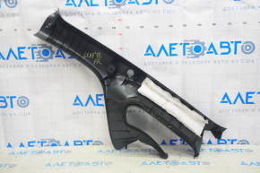 Front pillar trim right Nissan Leaf 18 - black under speaker