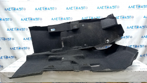 Front floor covering Toyota Venza 21 - black, for cleaning