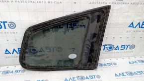 Window blind glass rear left Subaru b10 Tribeca scratches on glass, molding peeling off
