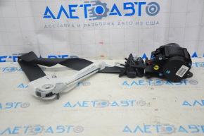 Passenger seat belt with tensioner Nissan Leaf 18-19 black