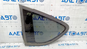 Window blind glass rear left Subaru b9 Tribeca scratches on glass, missing molding fragment