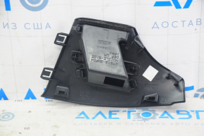 Front panel trim upper left Nissan Leaf 18- black with air duct