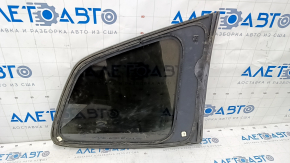 Window blind glass rear left Subaru Forester 14-18 SJ matte scratches on glass, molding peeling off